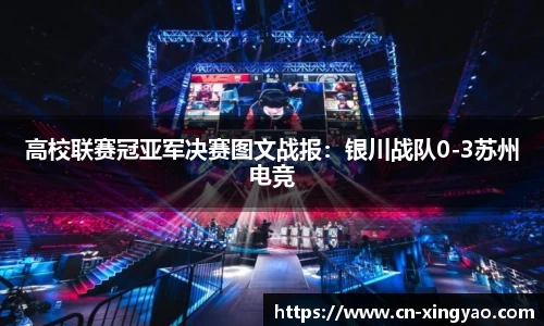 高校联赛冠亚军决赛图文战报：银川战队0-3苏州电竞