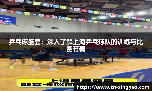 乒乓球盛宴：深入了解上海乒乓球队的训练与比赛节奏